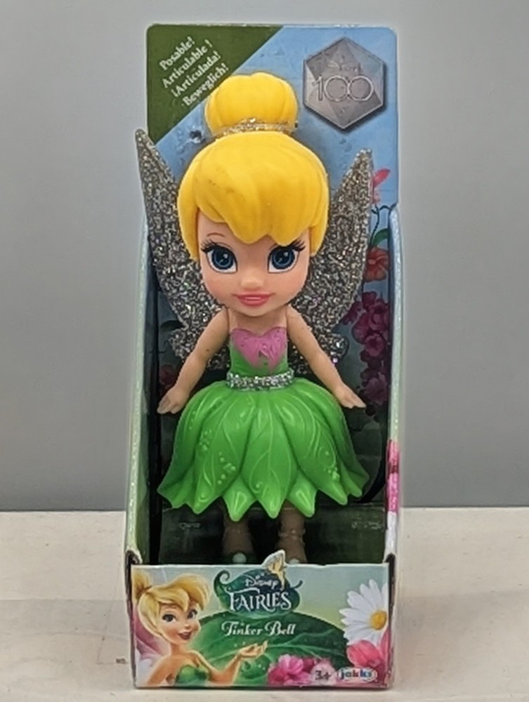Disney Princess Mini Toddler Doll Tinker Bell 3.5"