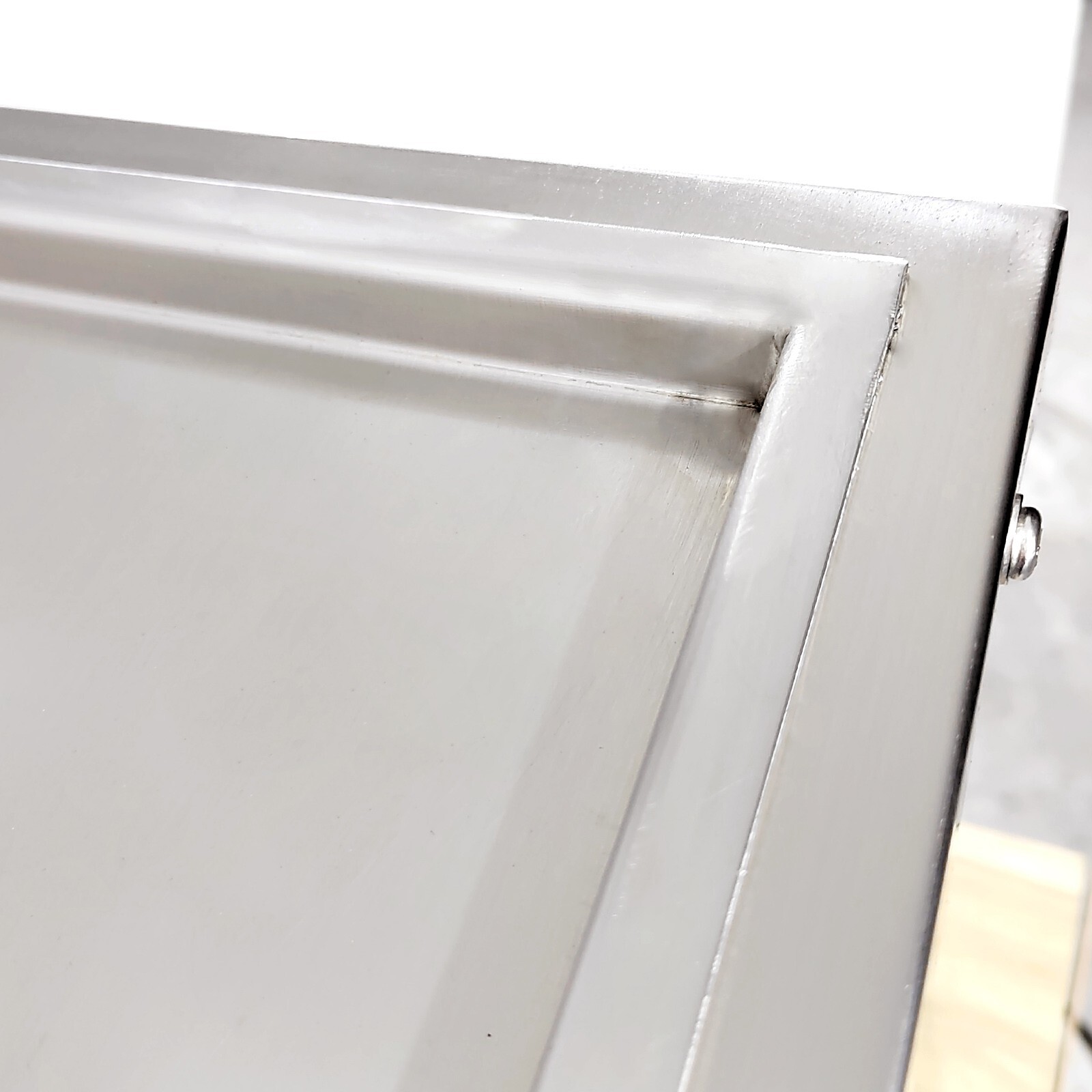 Kolice commercial 45x45cm fry ice cream machine, single square ice pan - 3 tank