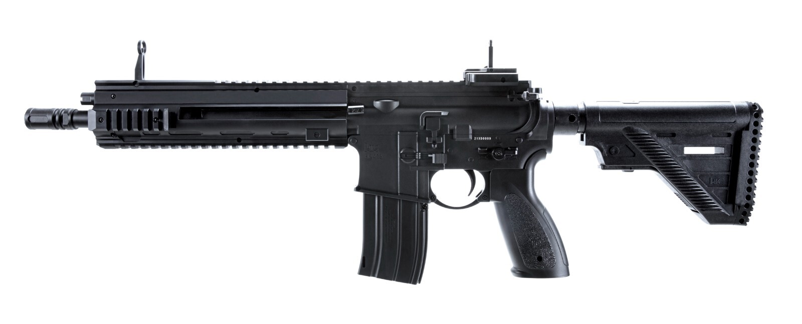 Umarex Heckler & Koch HK416 CO2 .177 BB Semi-Auto Air Rifle, 400 FPS - 2252310
