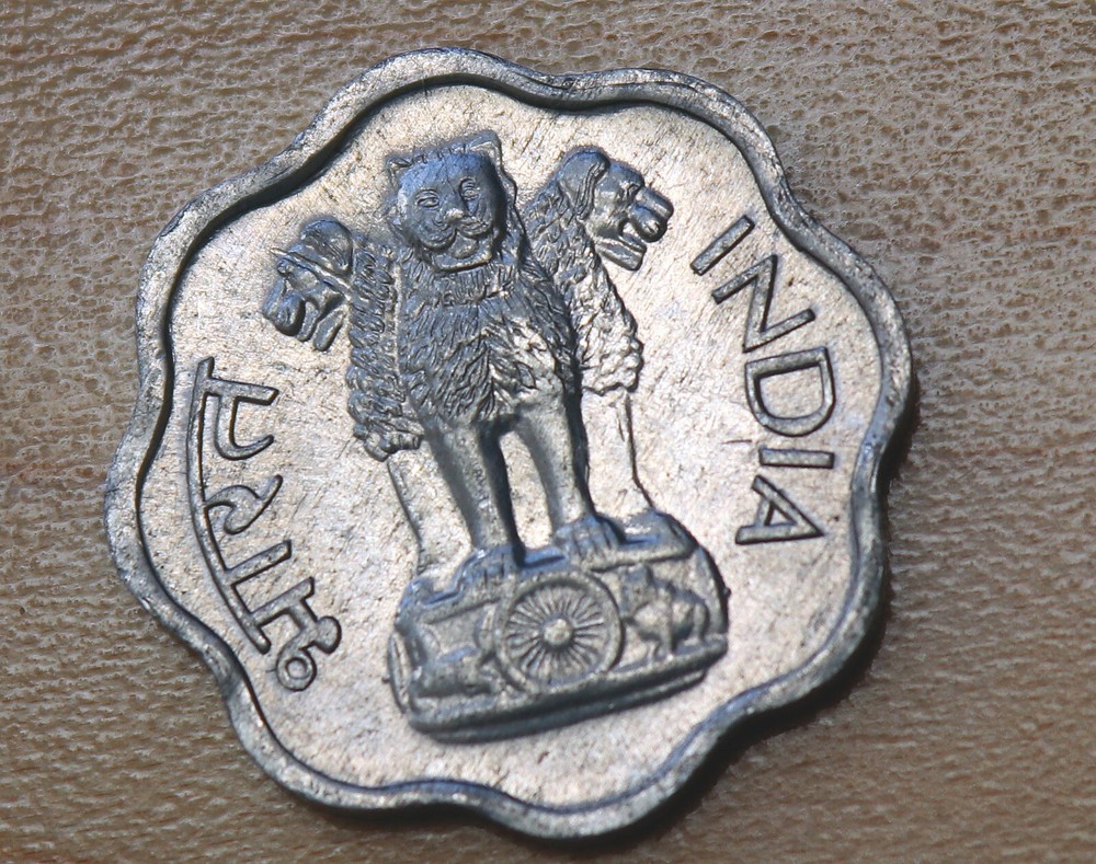 1966 India 2 Paise Mumbai Mint
