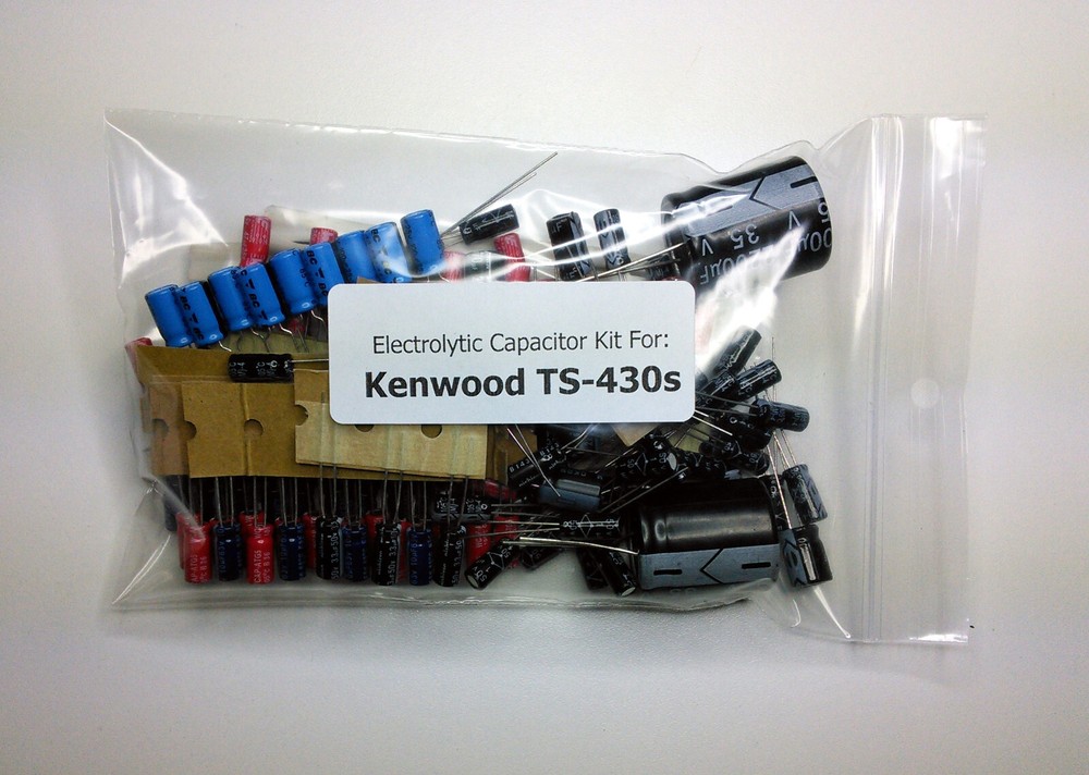 Kenwood TS-430S electrolytic capacitor kit