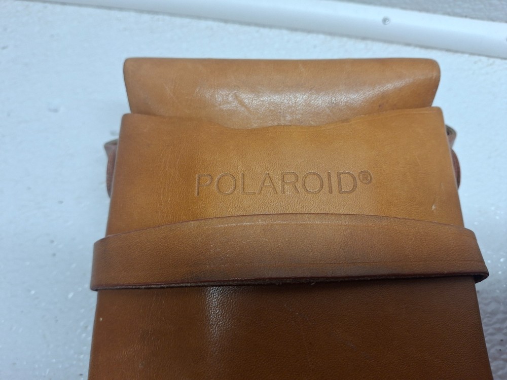 Vintage Polaroid LandCamera with Leather Case