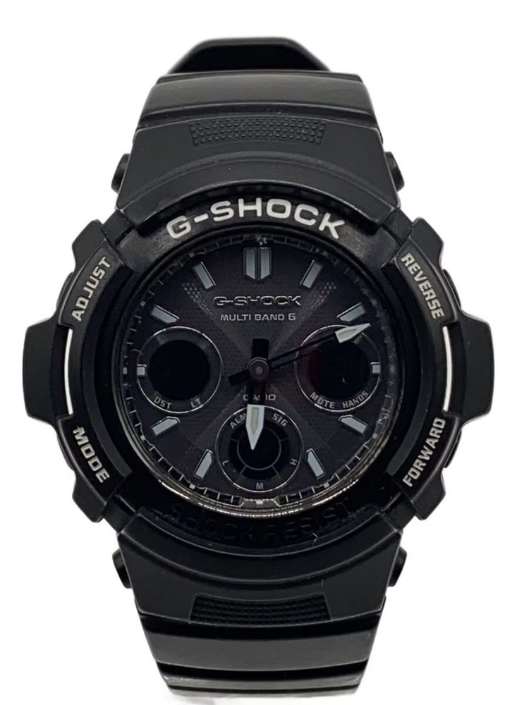 CASIO Solar Wristwatch G SHOCK Digital Analog BLK