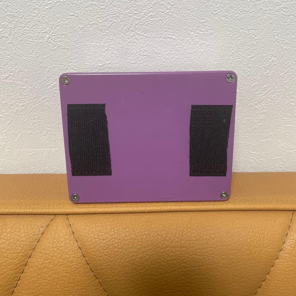 Garbage Face Fuzz Boost Guitar Effect Pedal Pink with Box