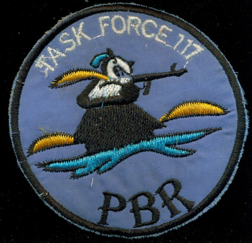 USN PBR Task Force 117 Vietnam Patch VT-11