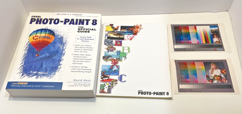 1998 Corel Photo-Paint 8 Upgrade Complete