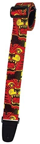 Henry Heller HSUB2-59 "Tigers" Custom Artwork Sublimation Guitar Strap