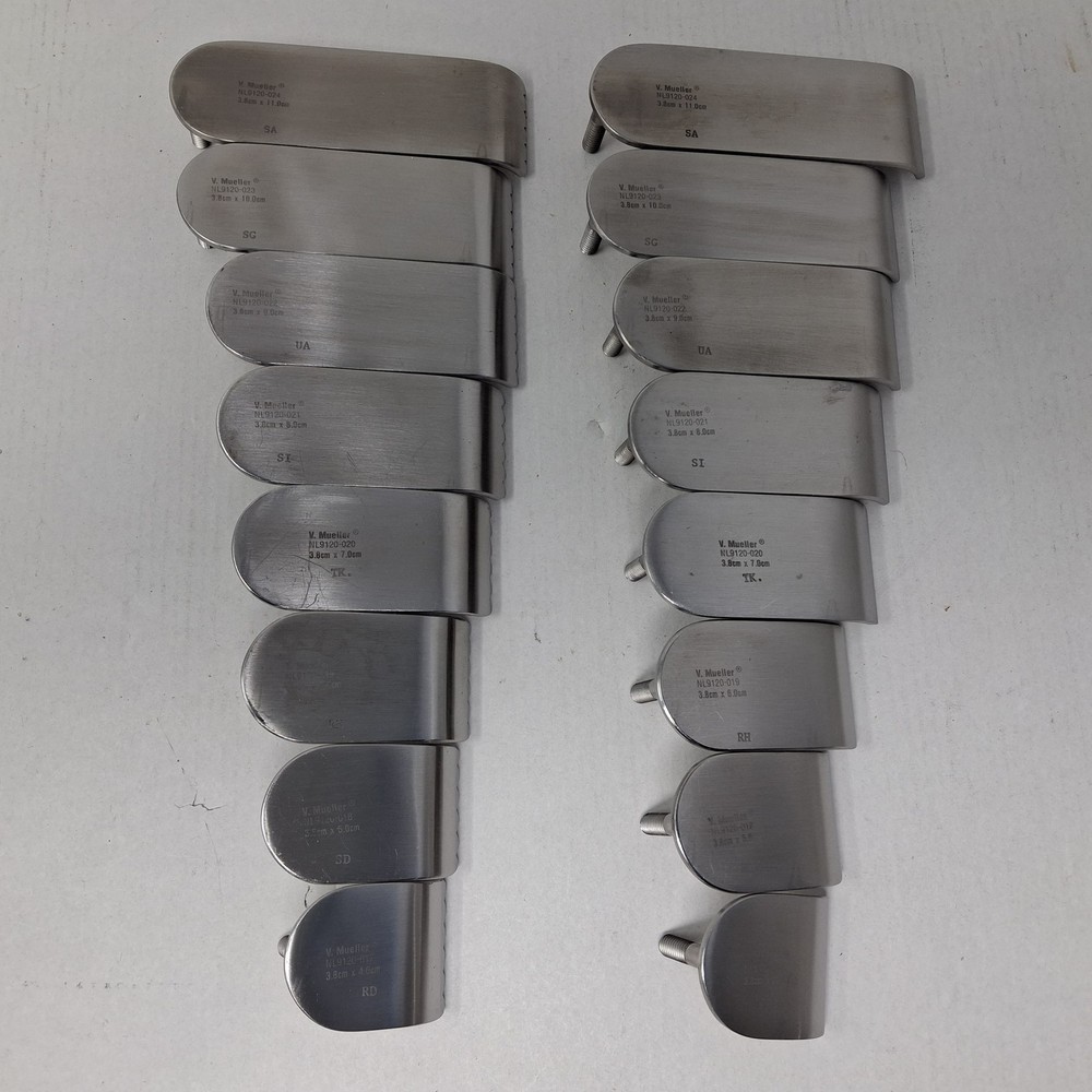 V. Mueller Collis Retractor Blade Set