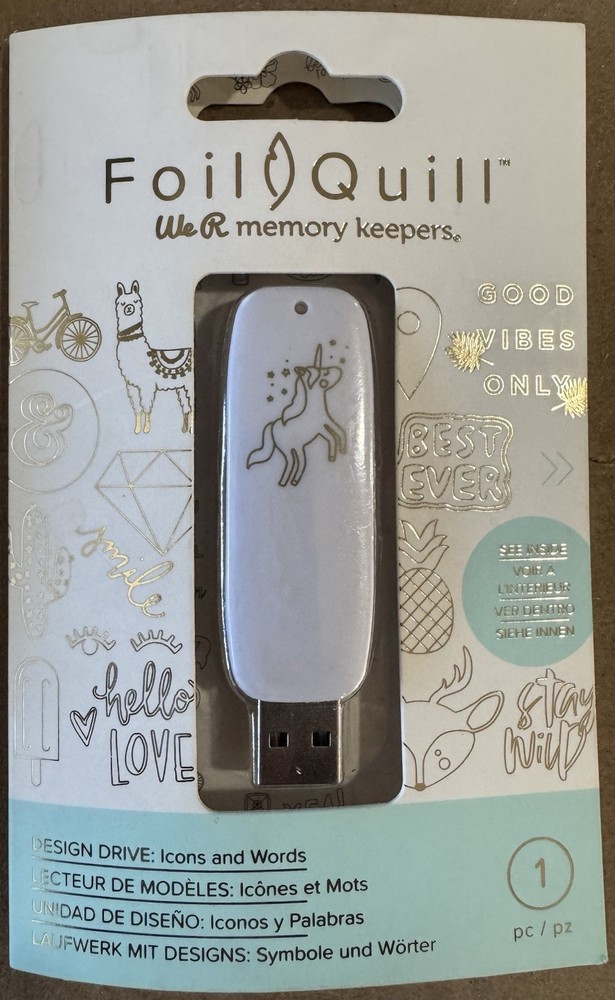 We R Memory Keepers Design Drive Icons & Words