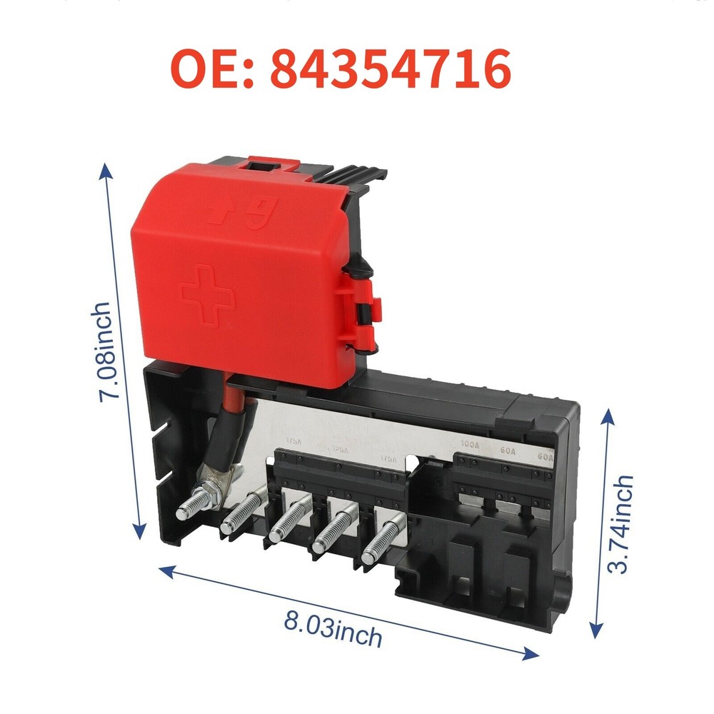 Battery Distribution Engine Compartment Fuse Block For Chevrolet 23375728