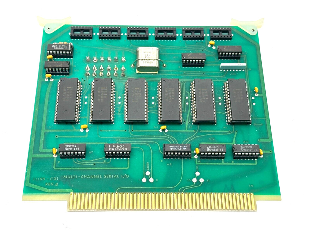 Eberline 11199-C01 Rev B Multi-Channel Serial I/O