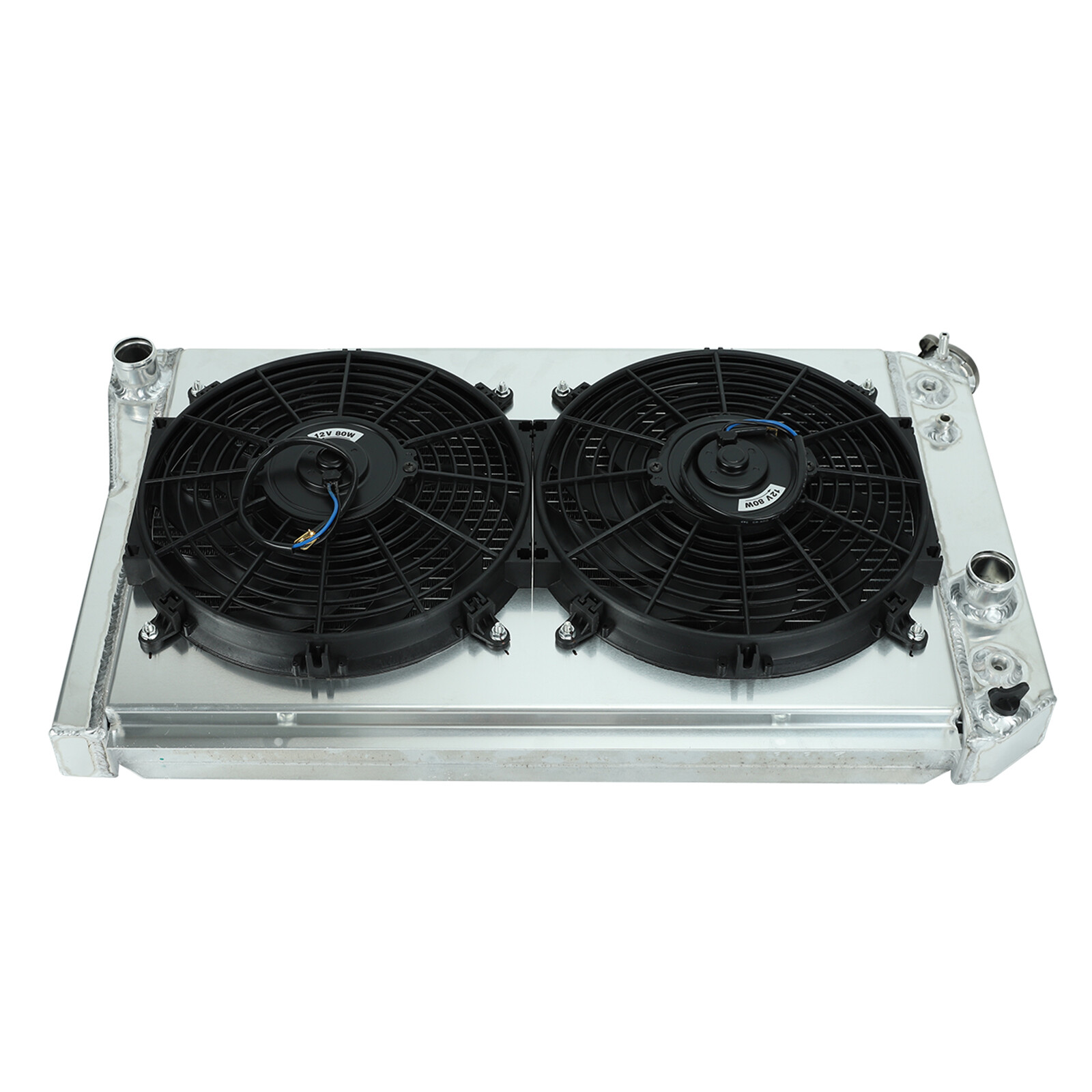 3 Row Radiator+Shroud Fan+Relay For 1982-2002 CHEVY S10 BLAZER 84-90 CORVETTE V8