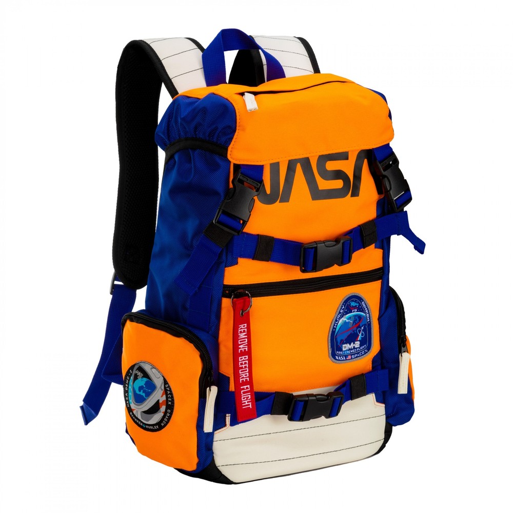 NASA Flight Suit Inspired Backpack Multi-Color