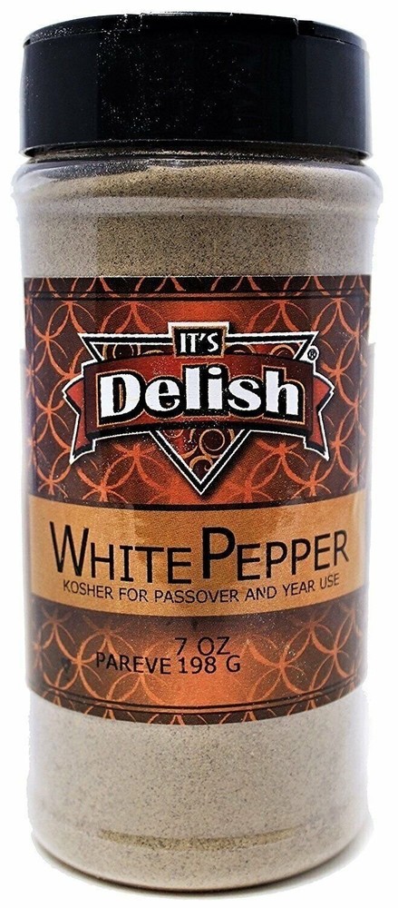 White Pepper by Its Delish (Ground, 7 Oz. Medium Jar)