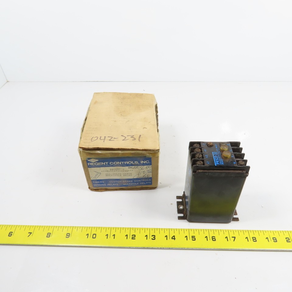 Regent PR523-32 Solid State Clutch-Brake Power Supply Relay