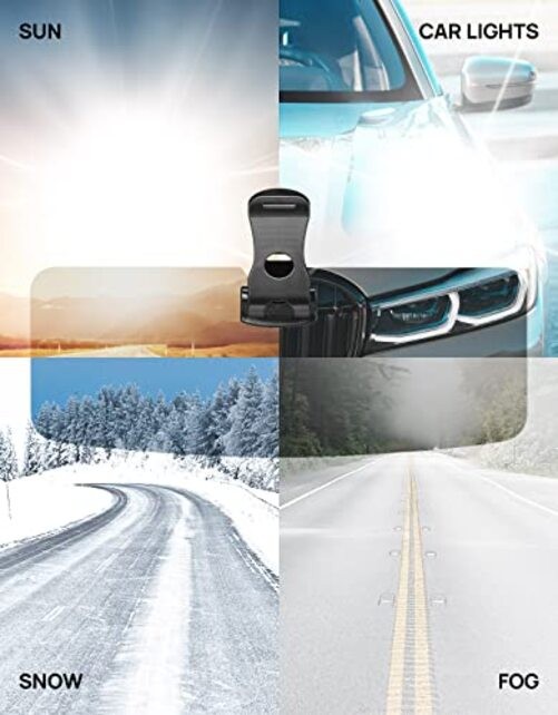 Sun Visor for SUV, Polarized Sun Visor Extender for Car, Medium 1 PACK