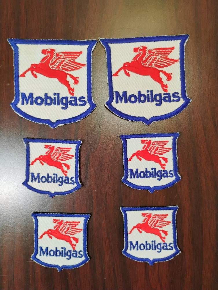 Mobiloil (6) Pc. Patch Set Nos