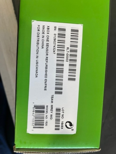 NEW SEALED Microsoft OEM Xbox One Kinect Sensor Bundled w/t Kinect Adapter