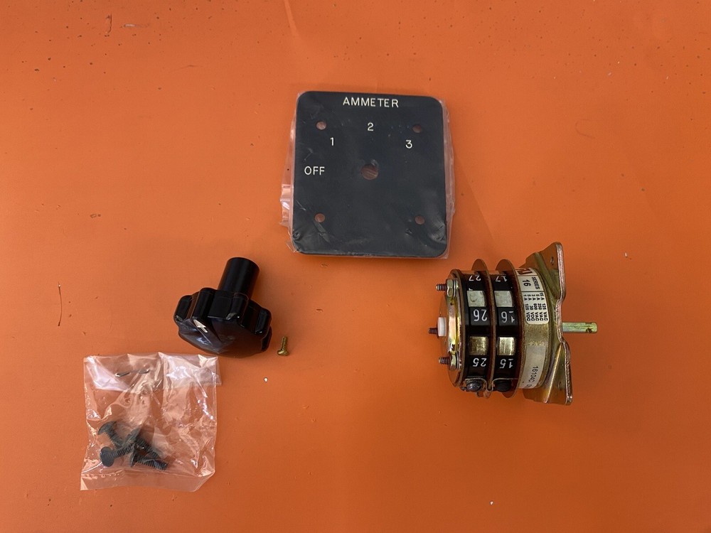 Shallco Voltmeter Switch Kit Ammeter Model: 16014C
