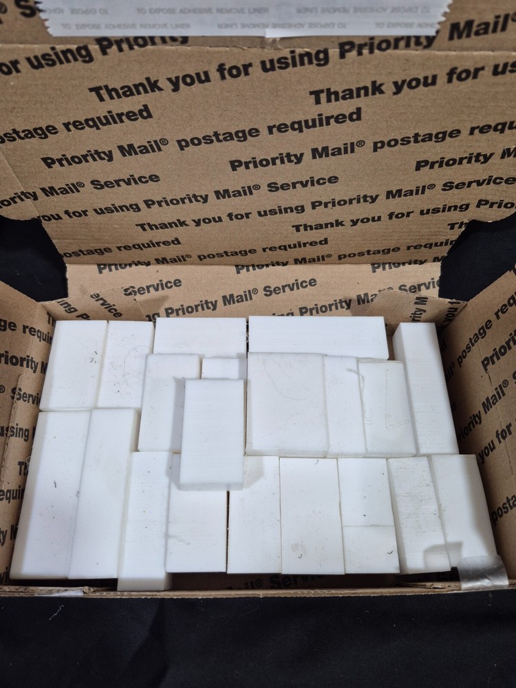 Assorted PTFE / Teflon Pieces ~ Various Sizes ~ Drops (box G)