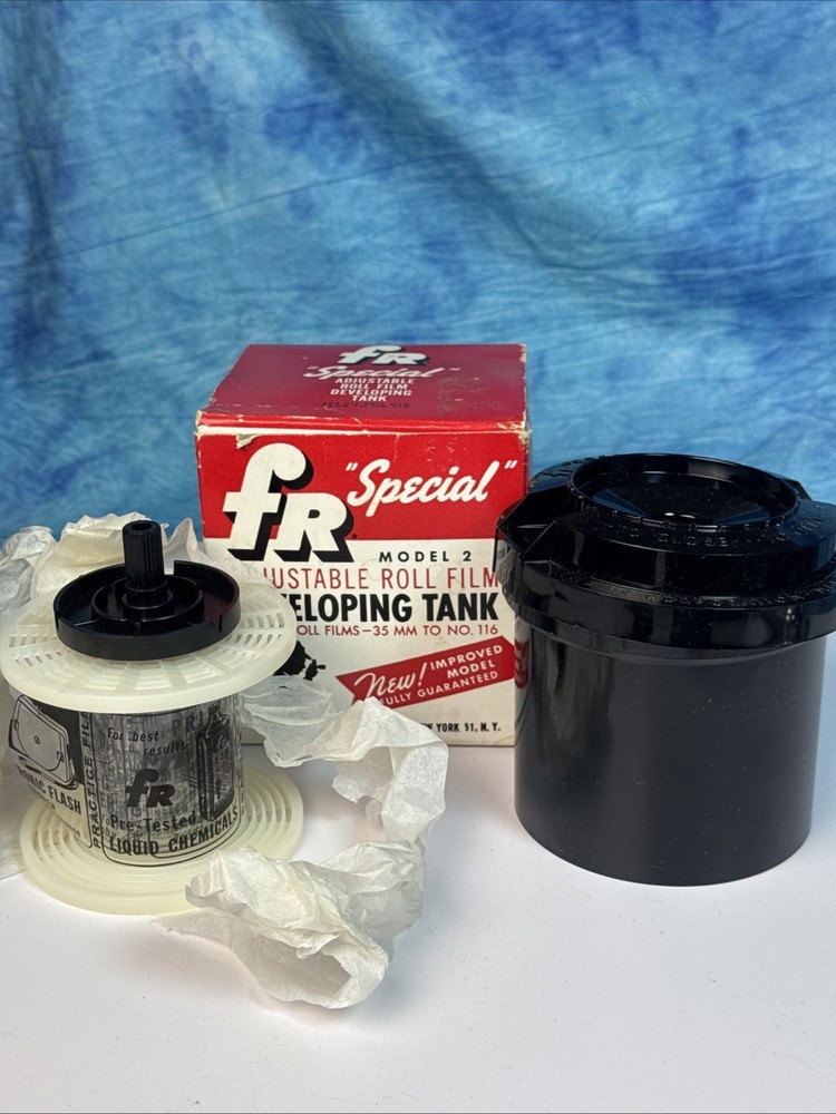 FR adjustable roll film developing tank model two (4)