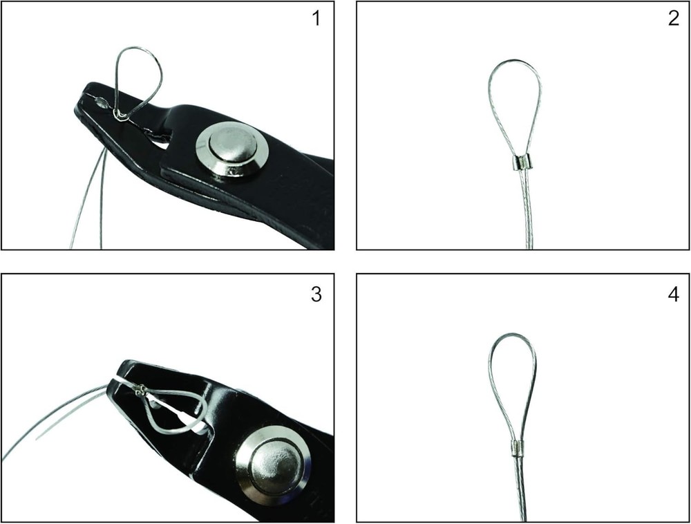 Professional Bead Crimping Tool for 2mm & 3mm Beads – Lightweight & Effective