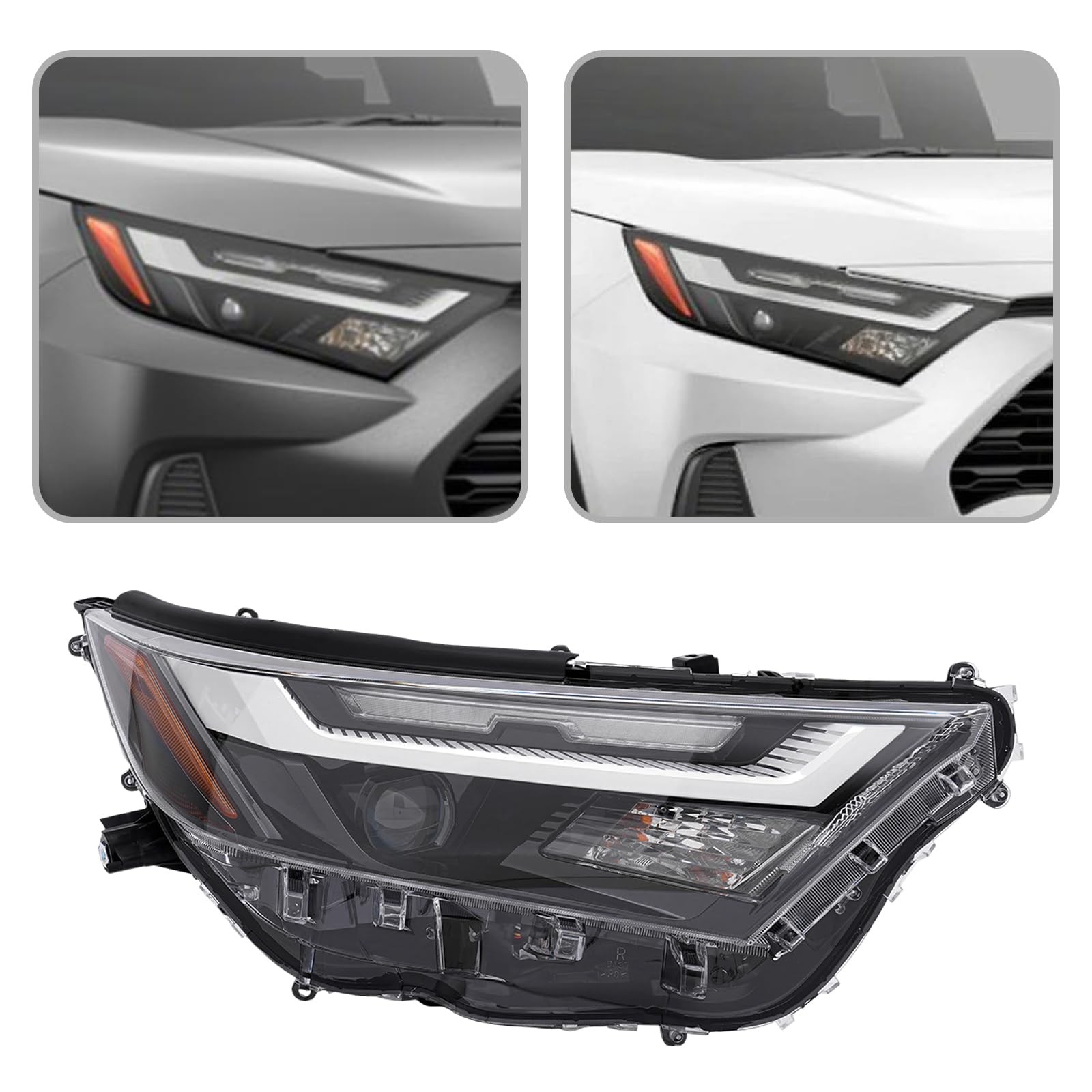For 2022 2023 2024 Toyota RAV4 LE/XLE Headlight Assembly Right Side