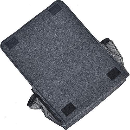 Zafit Bedside Caddy, 8 Pockets Large Size Bedside Storage Organizer Bedside
