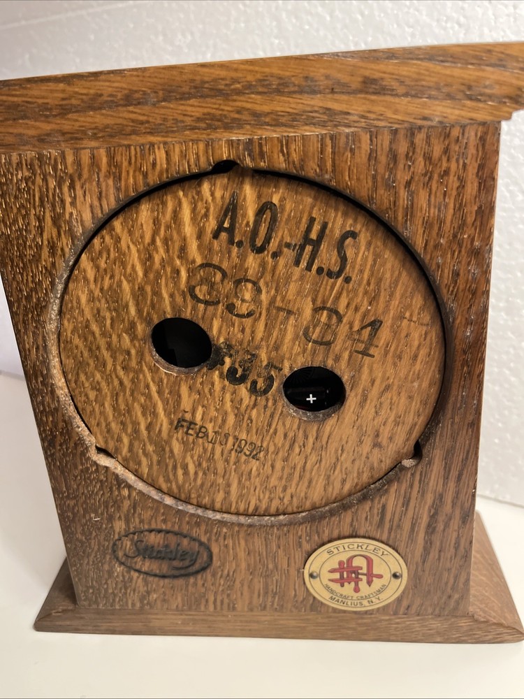 Stickley Prairie Mantle Clock