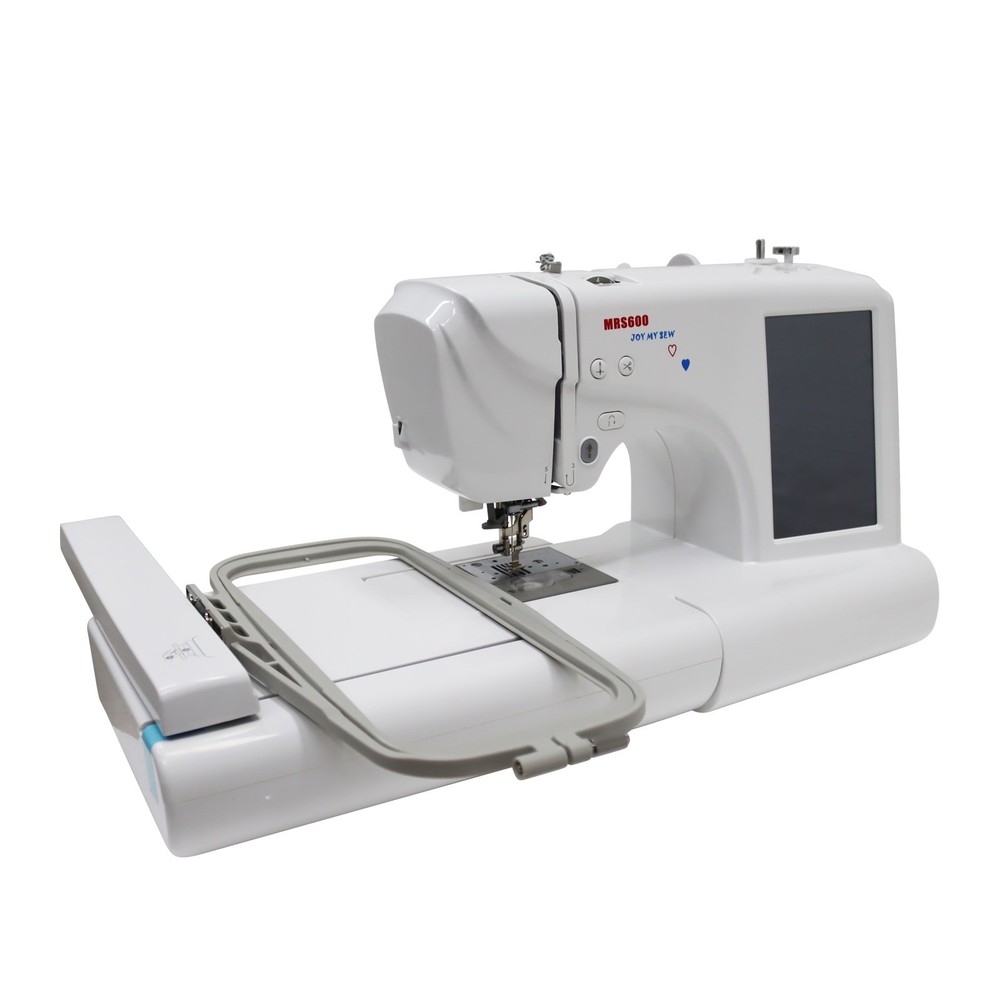 Small Household Automatic Embroidery Sewing Machine with Display Screen