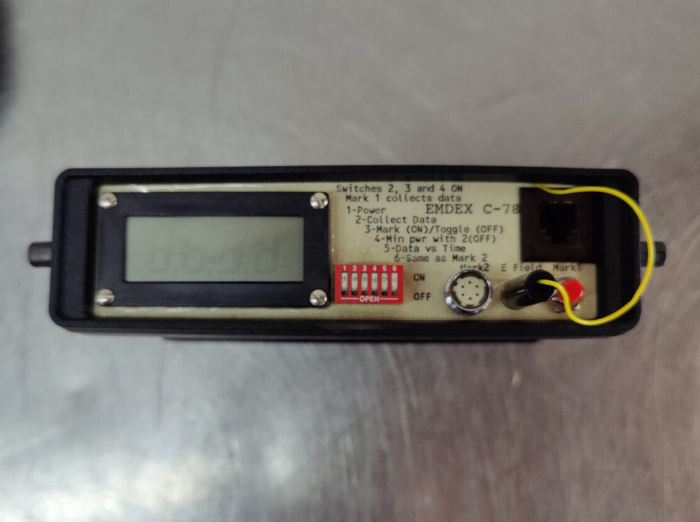 Enertech / Emdex C-78 Electrical Field Measurement Reader w/ EFM Model 116