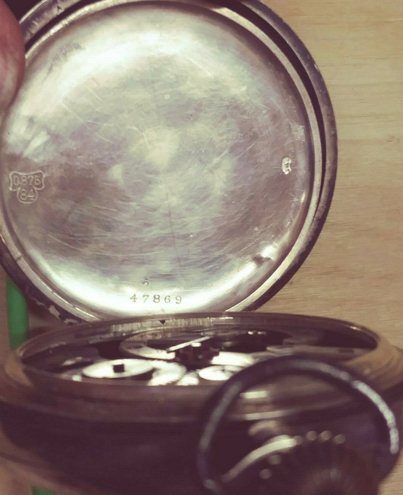 Vintage Boutte Pocket Watch Runs (#W-73)