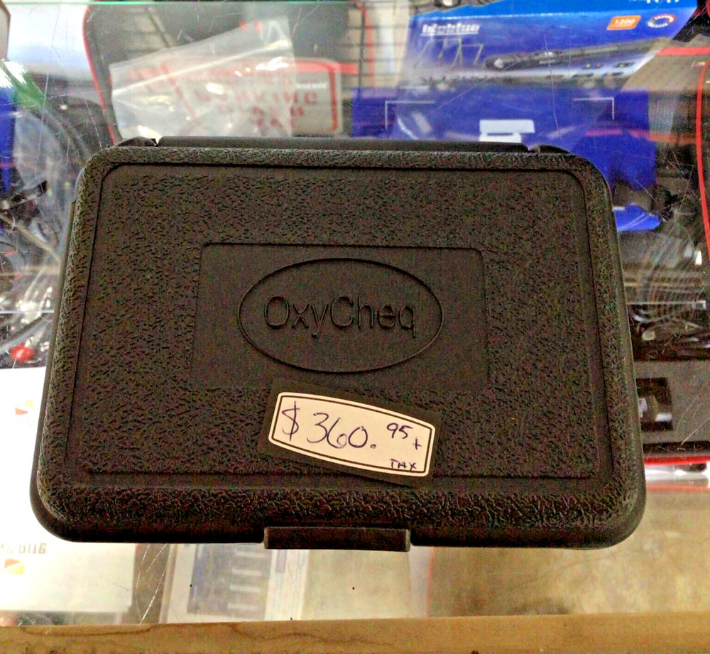 Oxycheq Expedition X Oxygen Analyzer with New Sealed O2 Sensor