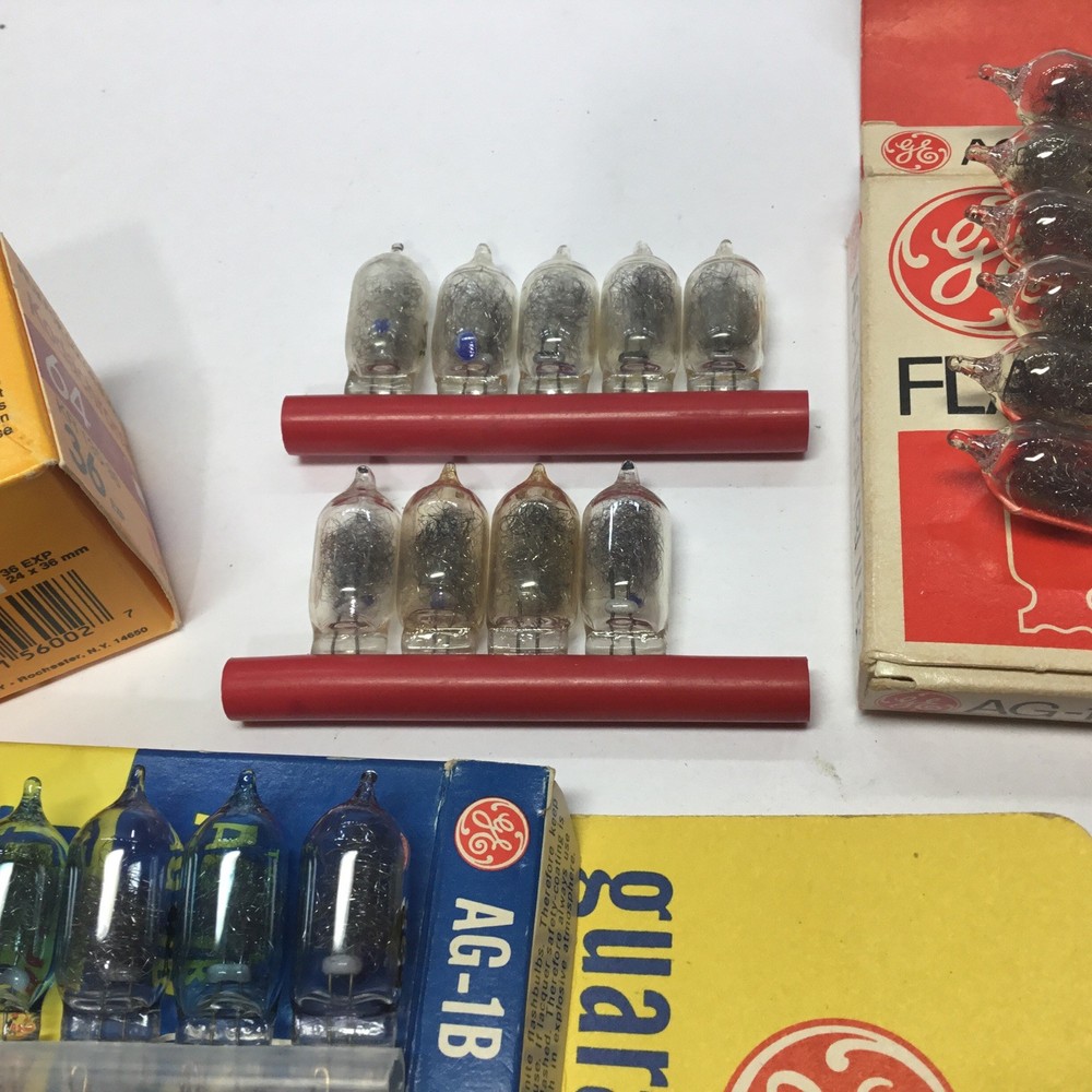 vtg camera accessories lot .