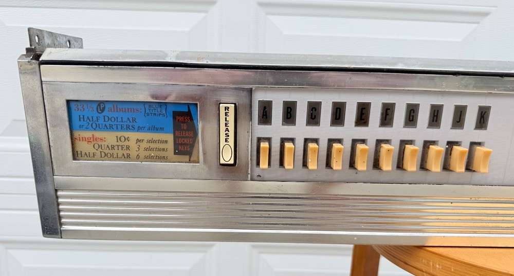 Seeburg LPC480 Full Panel Switch Assembly Tormat Electrical Selector TES169-56 C