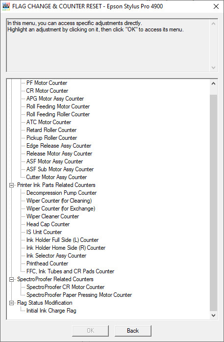 Epson Service Program Stylus Pro 4900