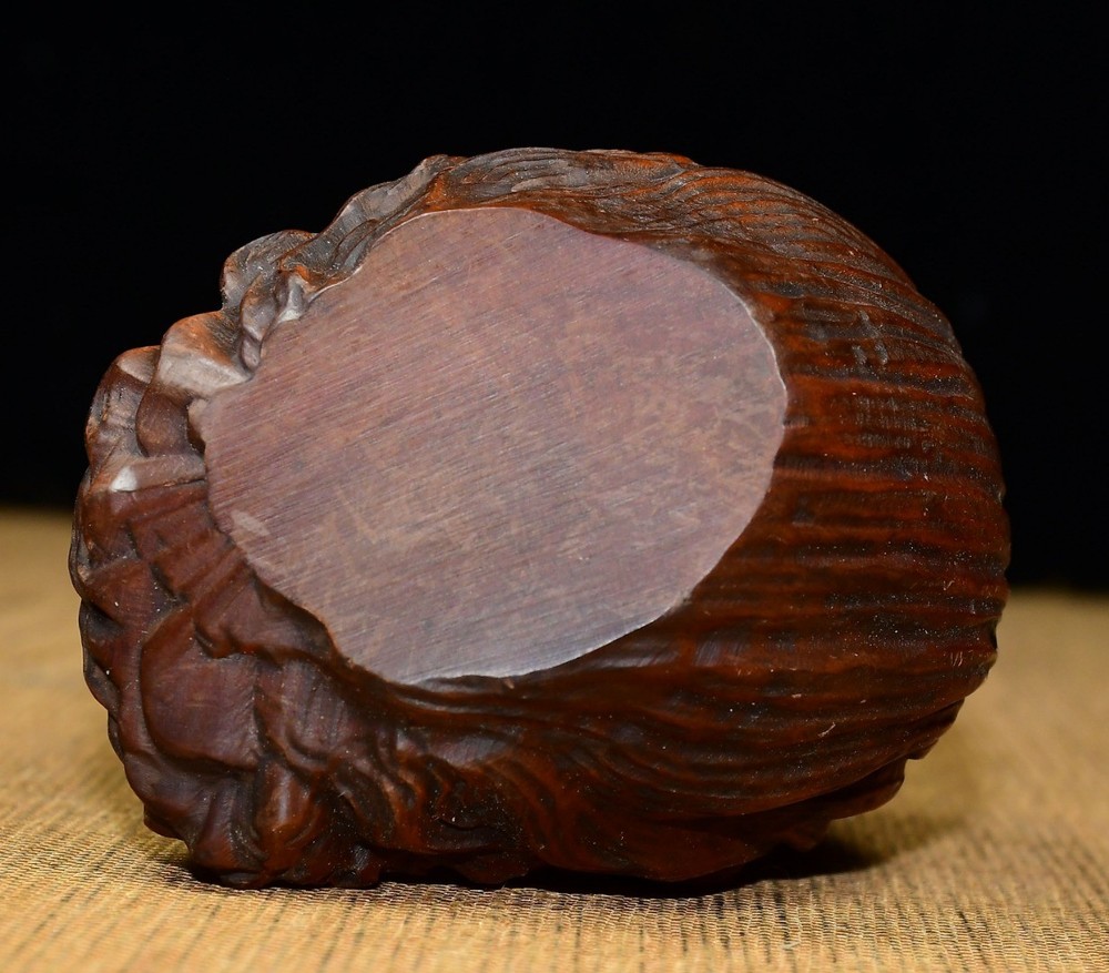 Collected Small Leaf Boxwood Bodhidharma Ornaments