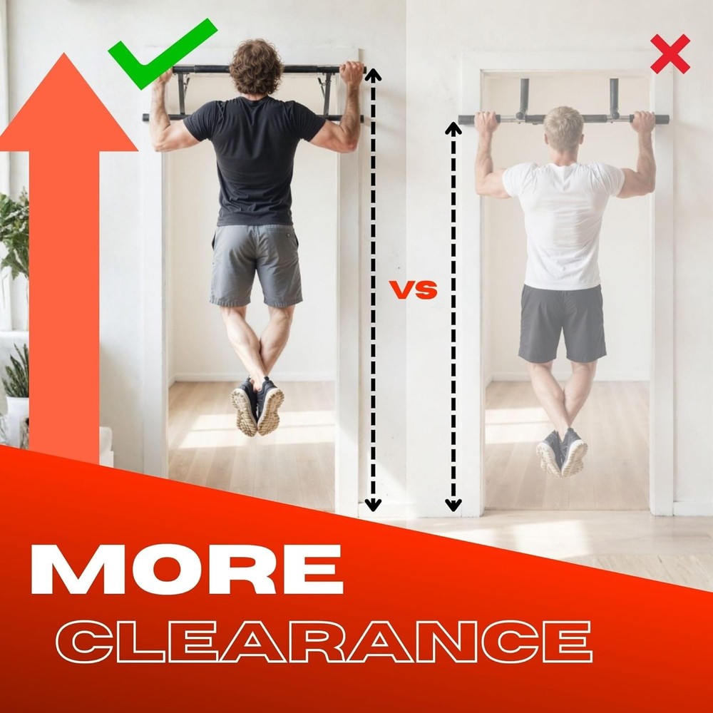 JACKAL Doorway Pullup and Dip Bar Station with Folding Storage