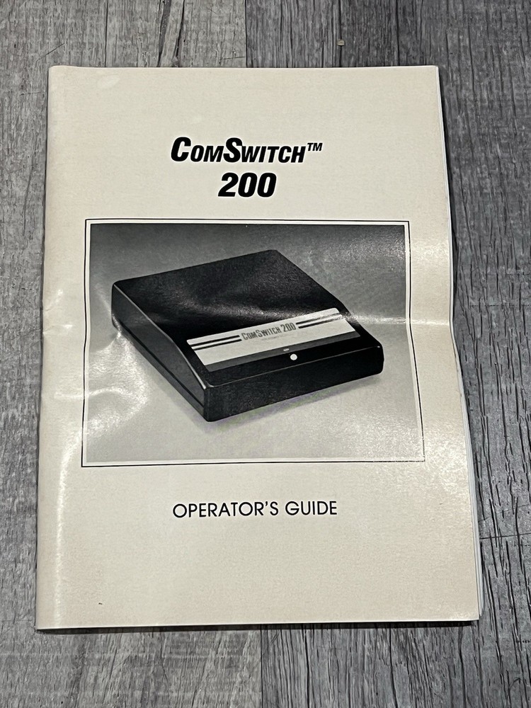 Command Communications ComSwitch 200 FAXSWITCH-NEW/SEALED