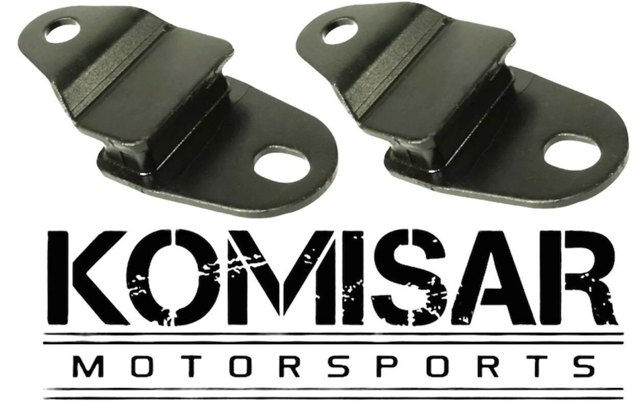 Yamaha Banshee 350 YFZ350 1987-2006 Exhaust Pipe Muffler Stays Mounts Hangers