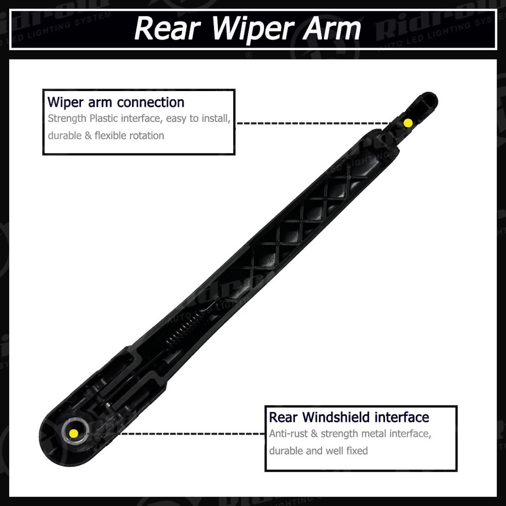 For 2008-2012 Ford Escape Rear Windshield Wiper Arm & Blade Replacement Kit