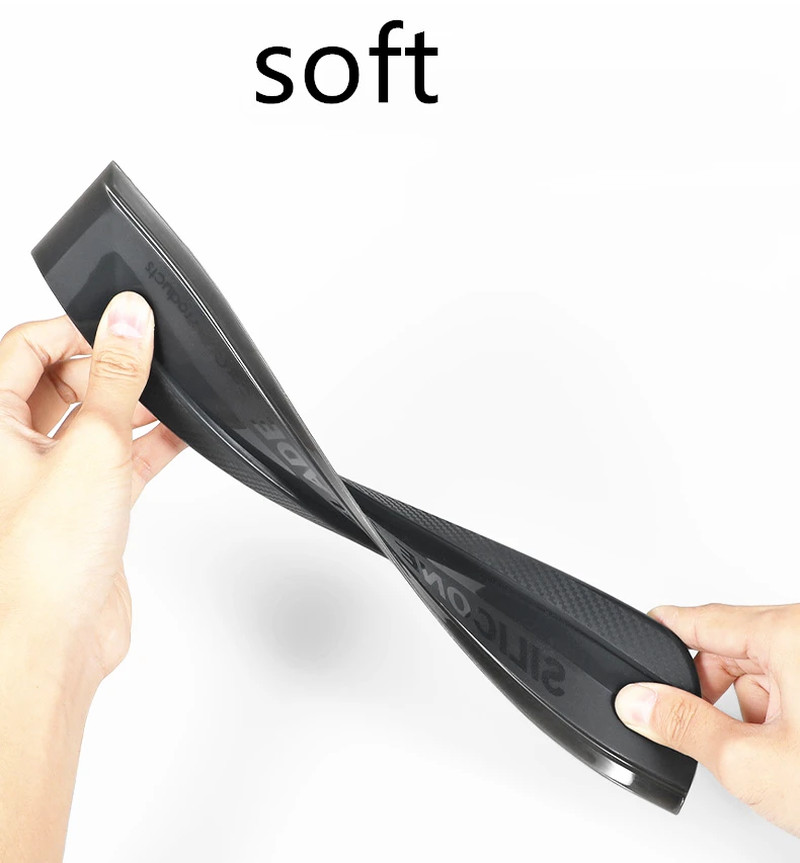 Soft Silicone Squeegee Tool for Car Wraps & Window Cleaning - Non-Scratch Design