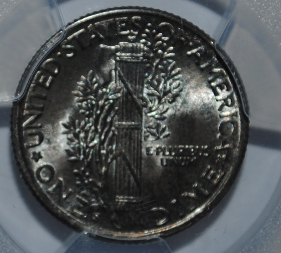 1941-S MERCURY DIME PCGS MS66