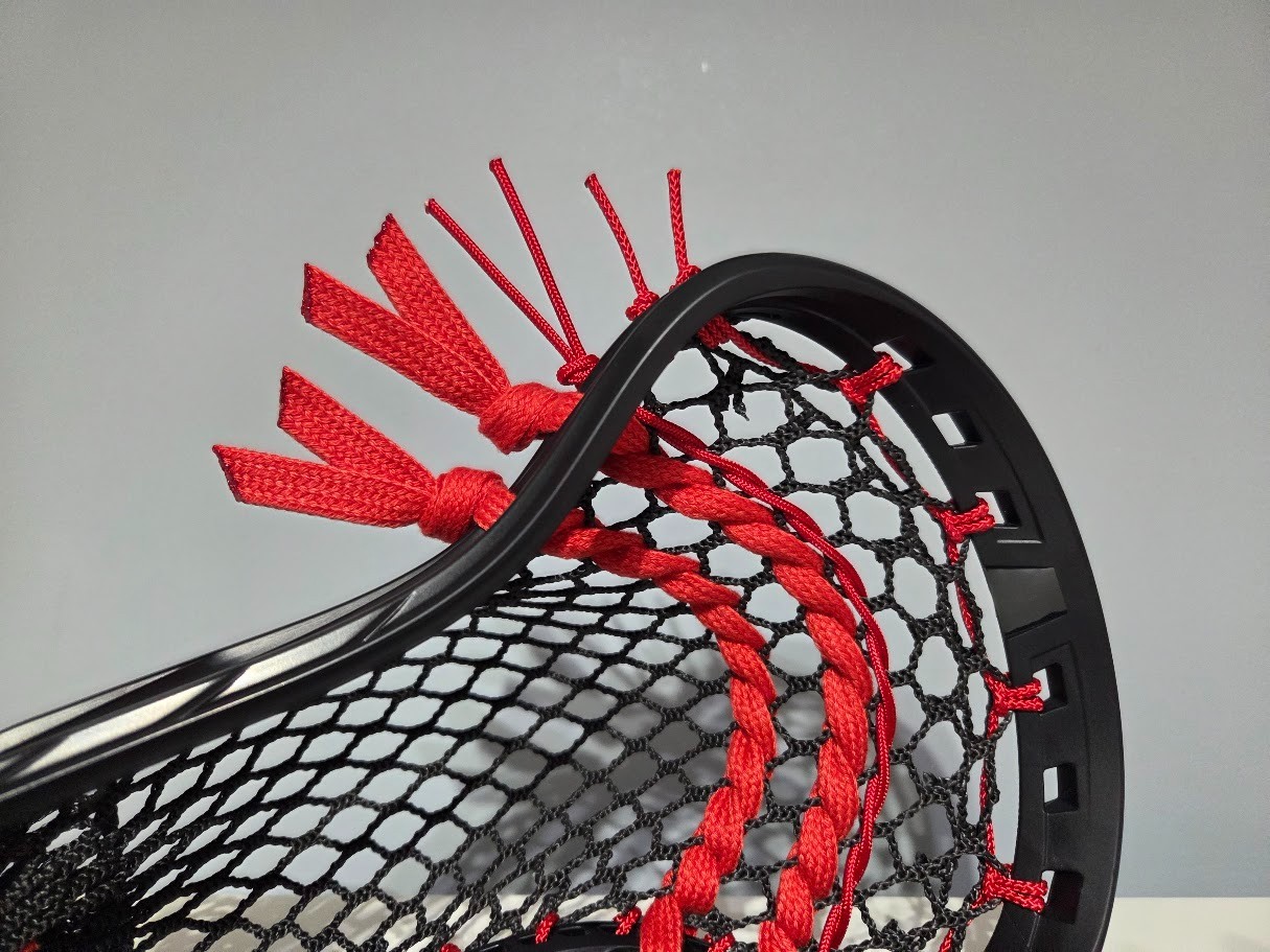ANY CUSTOM STRINGING New ECD MIrage 3.0 Lax Lacrosse Head Attack Pocket Black