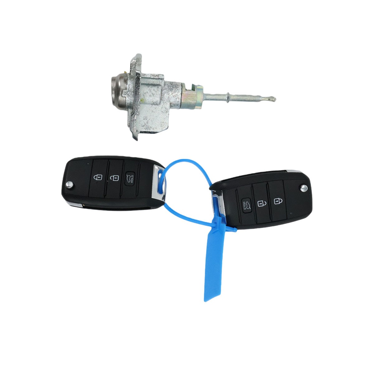 81970-D9A00 Left Door Lock & Key Cylinder Set Fits Kia Sportage 2017 - 2022