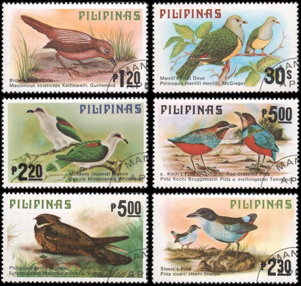 Philippines #1392-1397 set Used