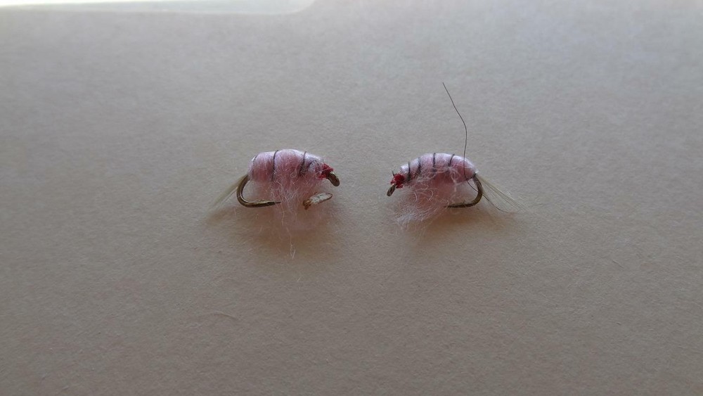 1 DOZ DF-6 QUILL GORDON PINK SCUD (SELECT SIZE) NYMPH