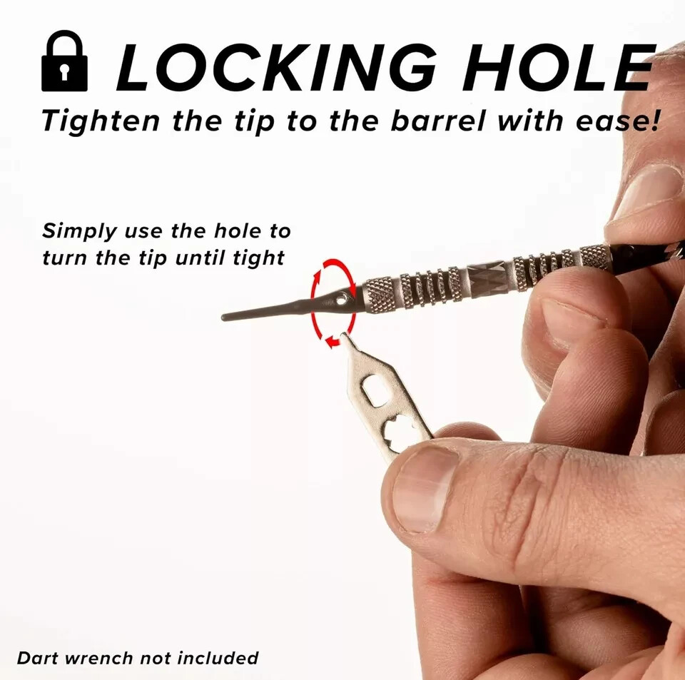 Viper Dart Accessory: Tufflex III 2BA Thread Soft Tip Dart Points, Black