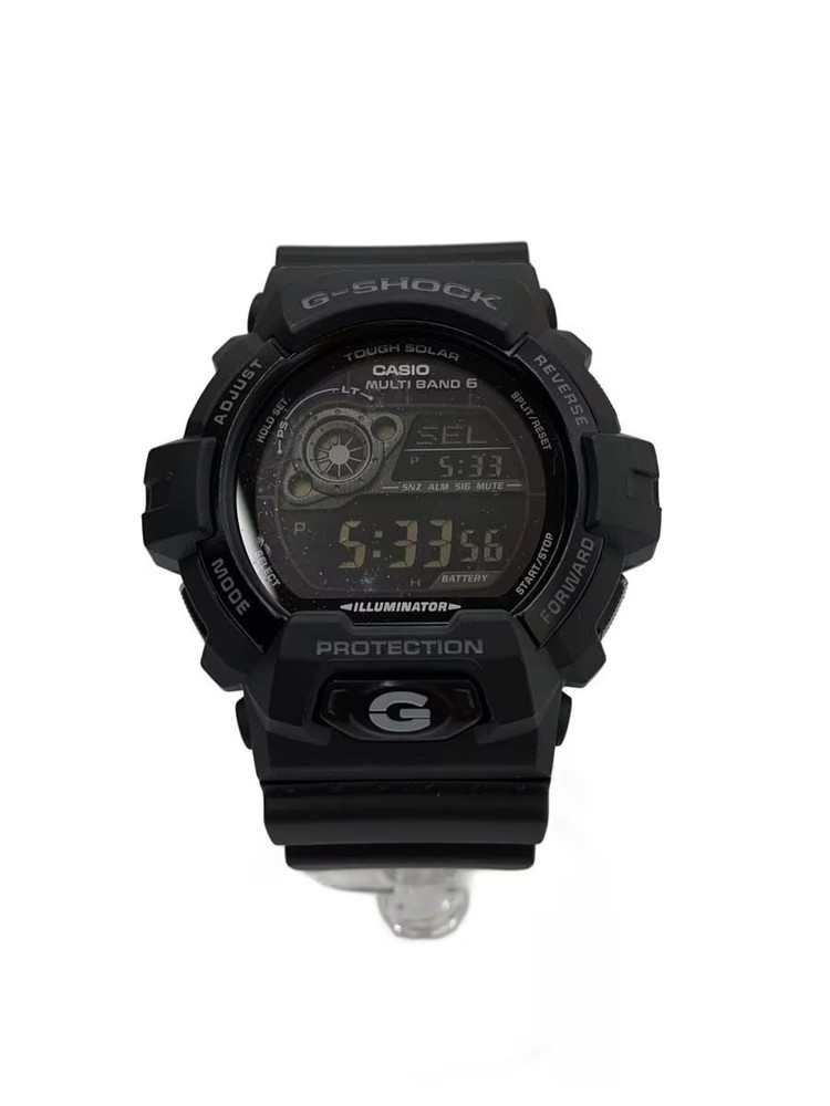 CASIO Solar Watch G SHOCK Digital Rubber BLK