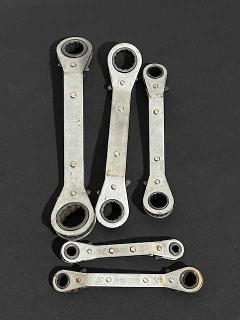 Jobsmart SAE Ratchet Wrenches 5 Pieces